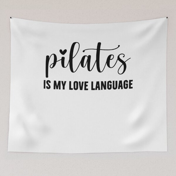 Item preview, Pilates Is My Love Language - Funny Fitness Workout Lover designed and sold by gunaone-design.