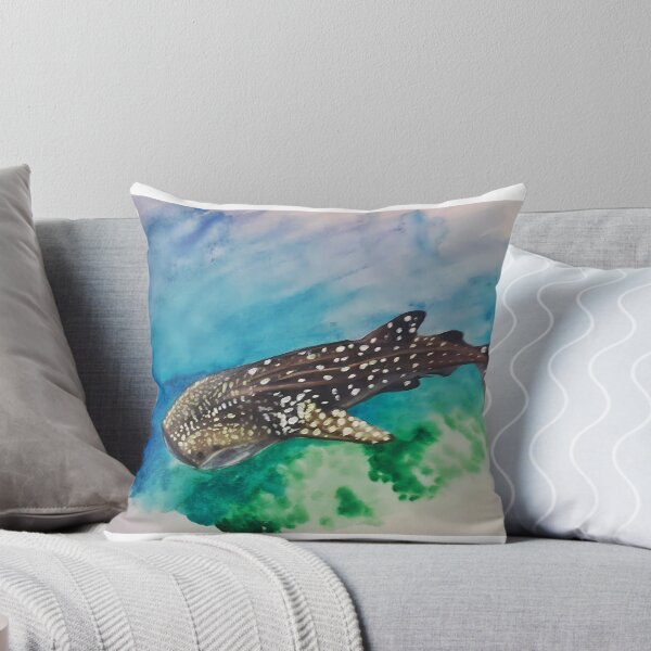 Item preview, Whale Shark – Watercolor Marine Life designed and sold by The Pet Shop.