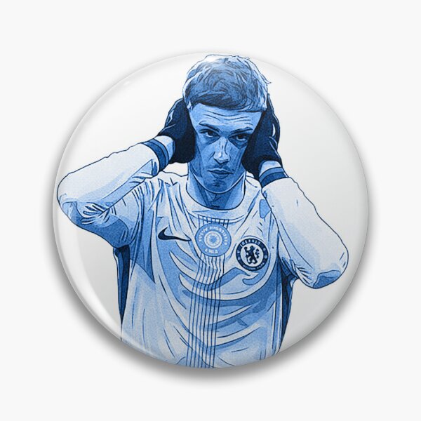 Item preview, Cole Palmer Cold Celebration Blue Edition - Chelsea FC Art designed and sold by qfa Originals.