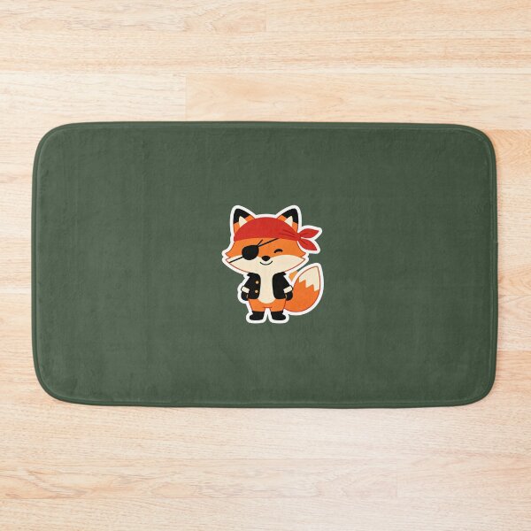 Item preview, pirate fox designed and sold by mixoubraw.