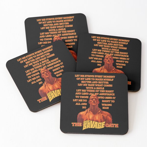 Item preview, The Doc Savage Oath [gold] designed and sold by red-leaf.