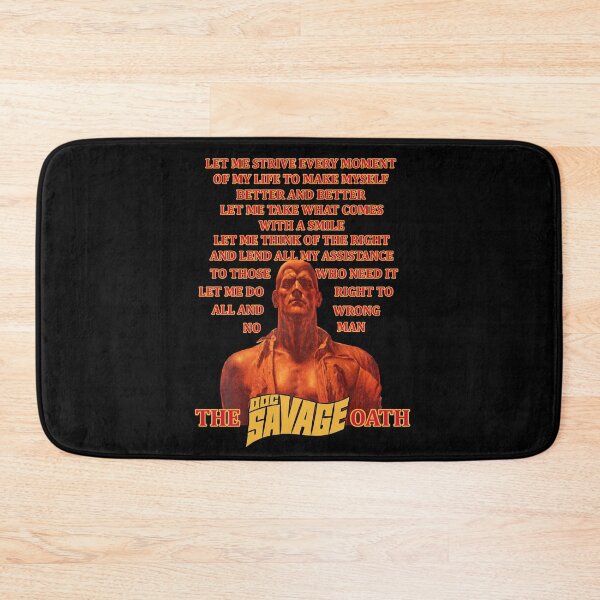 Item preview, The Doc Savage Oath [gold] designed and sold by red-leaf.