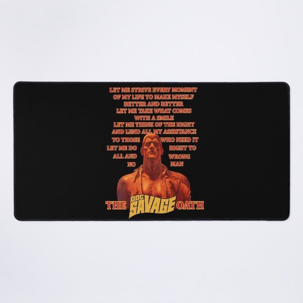 Item preview, The Doc Savage Oath [gold] designed and sold by red-leaf.
