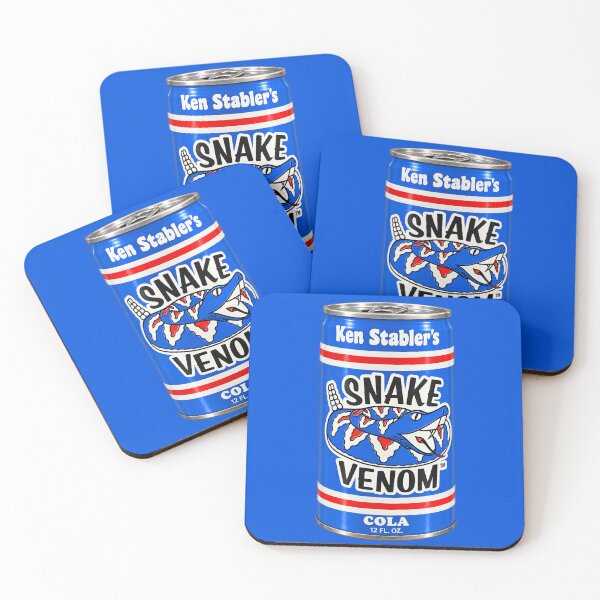 Item preview, Ken Stabler Snake Venom Soda designed and sold by LockedUp.