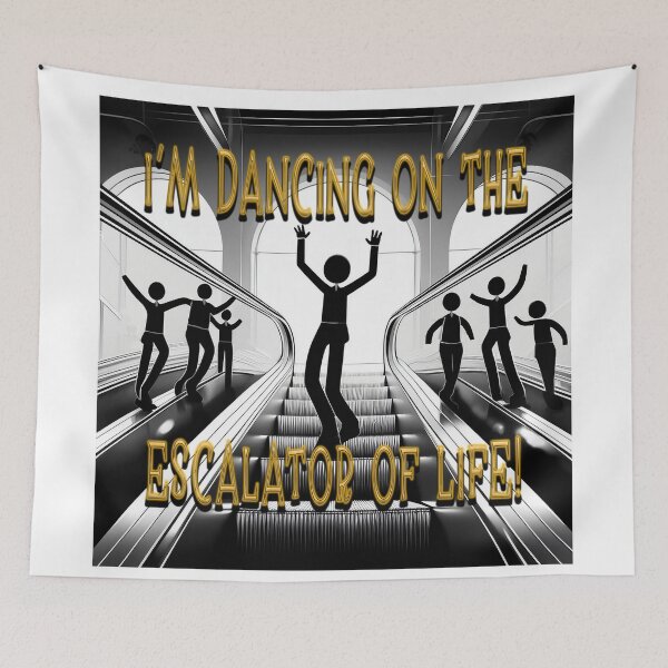Item preview, ESCALATOR OF LIFE designed and sold by BIGPIX91011.