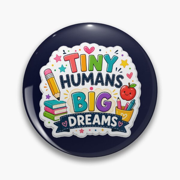 Item preview, tiny humans big dreams teacher  designed and sold by OCD_JESSICA.