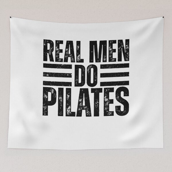Item preview, Real Men Do Pilates - Mindfulness Coach designed and sold by gunaone-design.