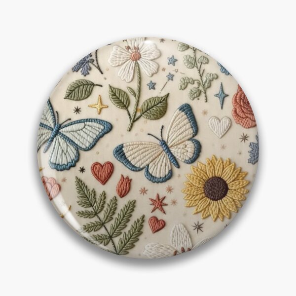 Item preview, Great wave of tree embroidery designed and sold by PixiePetalArt.