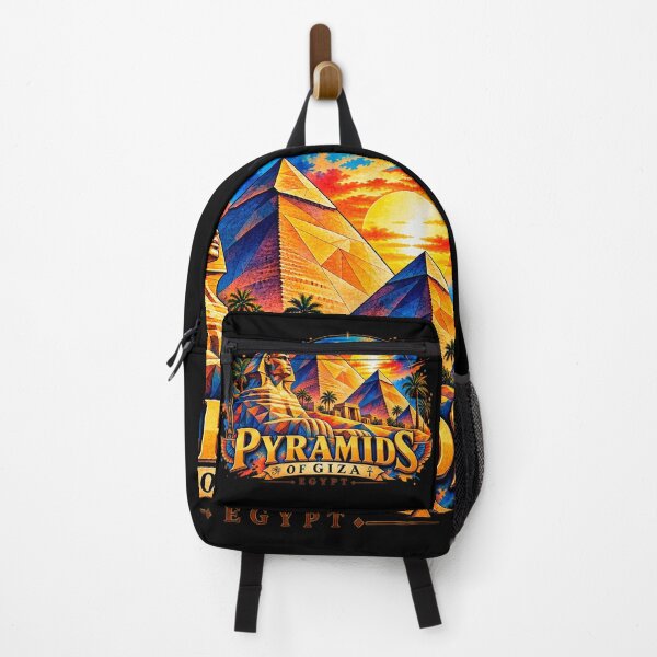 Item preview, ⭐ Pirámides de Giza, Egipto - Arte geométrico del antiguo Egipto para tus próximas vacaciones y aventuras designed and sold by Geometric Art..