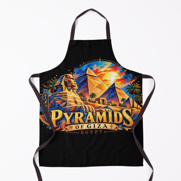 Item preview, ⭐ Pirámides de Giza, Egipto - Arte geométrico del antiguo Egipto para tus próximas vacaciones y aventuras designed and sold by Geometric Art..