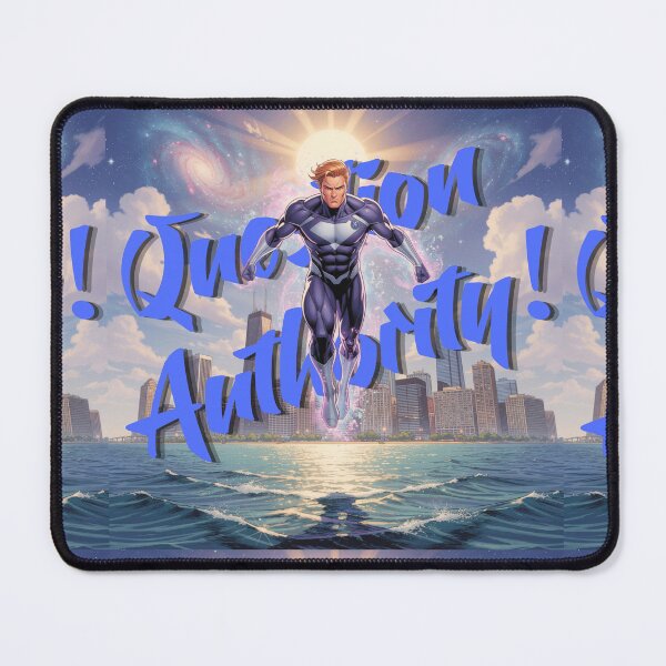 Item preview, Chicago Superhero: Question Authority! designed and sold by REALiTY WiTHiN.