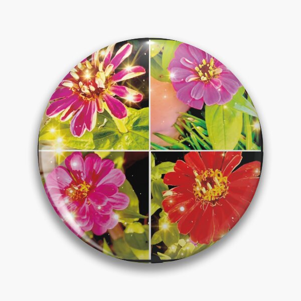 Artikelvorschau, Giga Gorgeous ~ 4 Flowered Corners entworfen und verkauft von Giga Gorgeous Blooms.