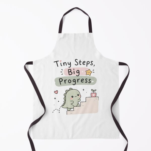 Item preview, ADHD Tiny Steps Big Progress Cute Dinosaur Motivation Quote designed and sold by Marti’s Shop Corner.