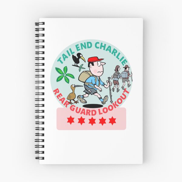 Artikelvorschau, Tail End Charlie Nachhut Wander-Cartoon entworfen und verkauft von Al Benge - NZ & Australian Art.