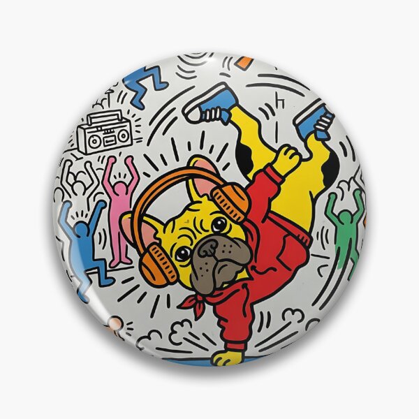 Item preview, Frenchie Breakdance designed and sold by PictoVibe.