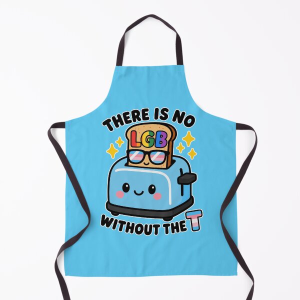 Item preview, There Is No LGB Without The T Kawaii Toaster LGBTQ+ Rights designed and sold by ArtliciousHUMAN.