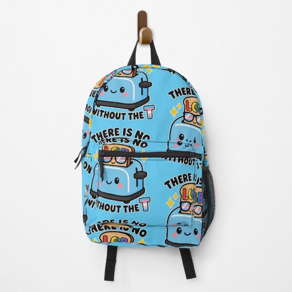 Item preview, There Is No LGB Without The T Kawaii Toaster LGBTQ+ Rights designed and sold by ArtliciousHUMAN.