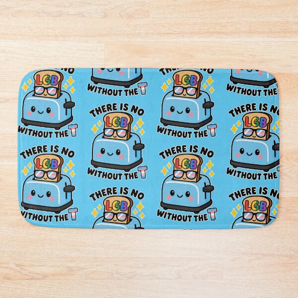 Item preview, There Is No LGB Without The T Kawaii Toaster LGBTQ+ Rights designed and sold by ArtliciousHUMAN.