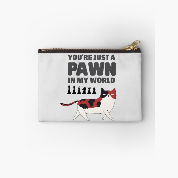 Item preview, Sarcastic Calico Cat - Chess Quote - You're Just a Pawn in my world designed and sold by aliyeus.