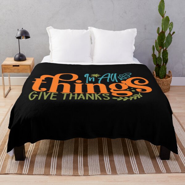 Item preview, In All Things Give Thanks designed and sold by tellit24seven.