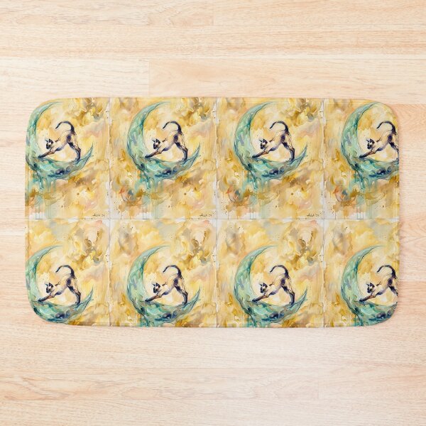 Item preview, Siamese Moon Yoga designed and sold by PictoVibe.