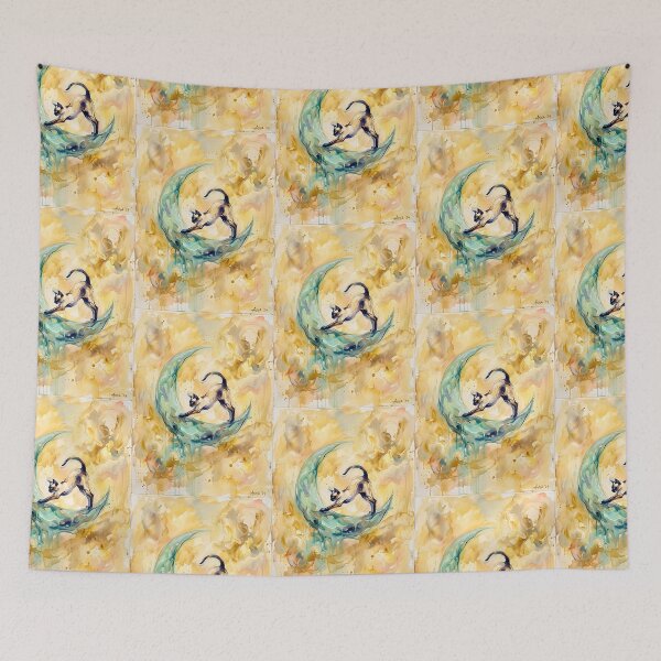 Item preview, Siamese Moon Yoga designed and sold by PictoVibe.