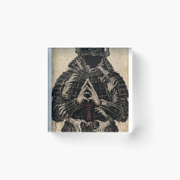 Item preview, Faceless Samurai Among Skeletal Hands designed and sold by MouradStudio.