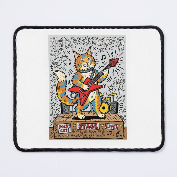 Item preview, Maine Coon Rockstar designed and sold by PictoVibe.