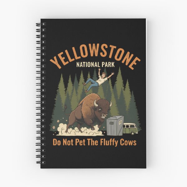 Item preview, Yellowstone Bison Do Not Pet Funny National Park Adventure designed and sold by Zizo-DR44.