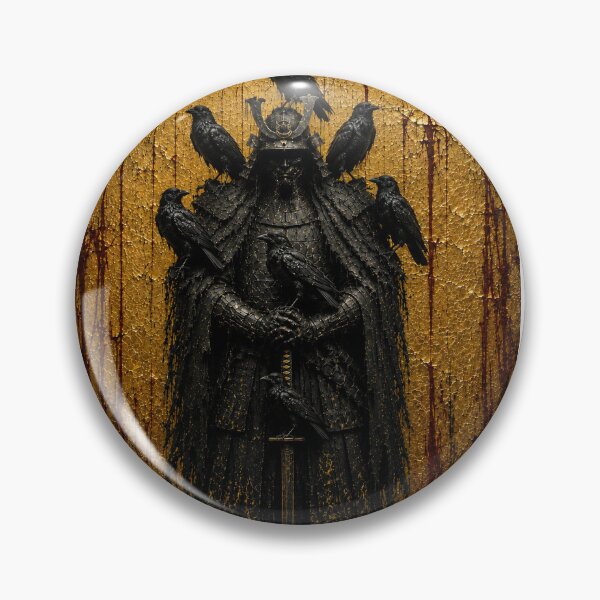 Item preview, Dark Samurai With Seven Ravens designed and sold by MouradStudio.
