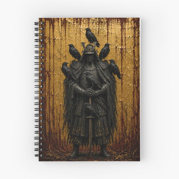 Item preview, Dark Samurai With Seven Ravens designed and sold by MouradStudio.
