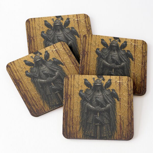 Item preview, Dark Samurai With Seven Ravens designed and sold by MouradStudio.