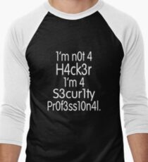 i'm a security profesional Men's Baseball ¾ T-Shirt