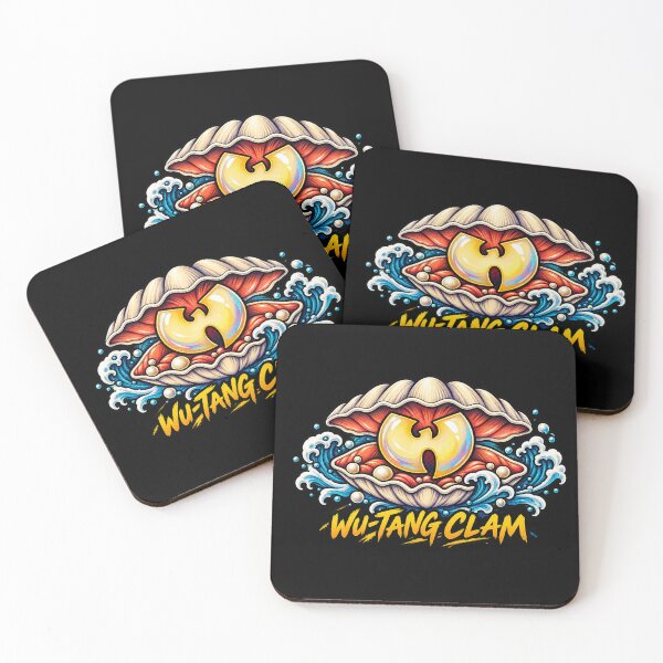 Item preview, Ocean Shell Clan – Golden Hip Hop Wave Art designed and sold by DogLord.