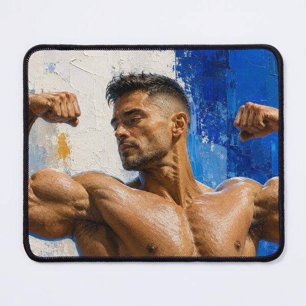 Item preview, Male Physique Art Poster - 176 designed and sold by JC STUDIO.