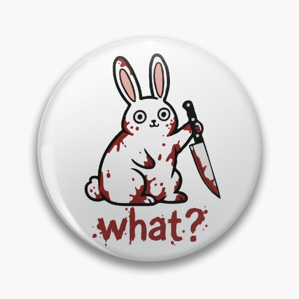 Item preview, Bloody White Bunny What? designed and sold by Gkinoki.