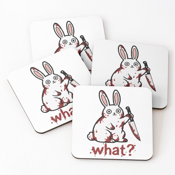 Item preview, Bloody White Bunny What? designed and sold by Gkinoki.