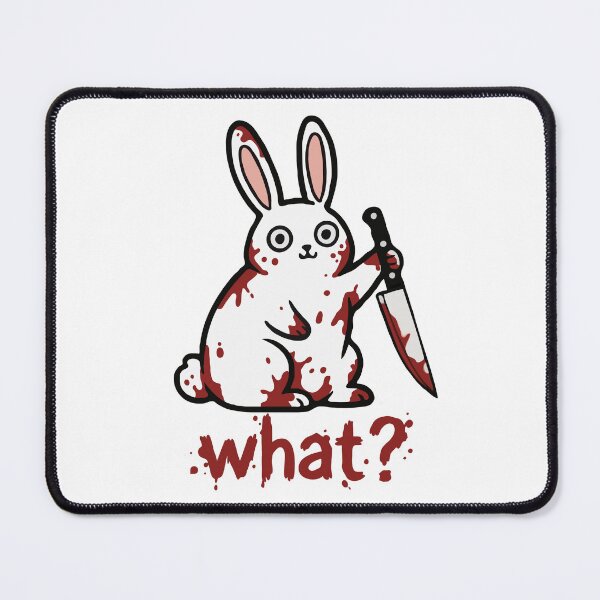 Item preview, Bloody White Bunny What? designed and sold by Gkinoki.