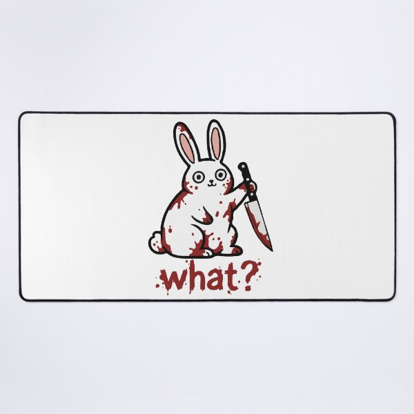 Item preview, Bloody White Bunny What? designed and sold by Gkinoki.