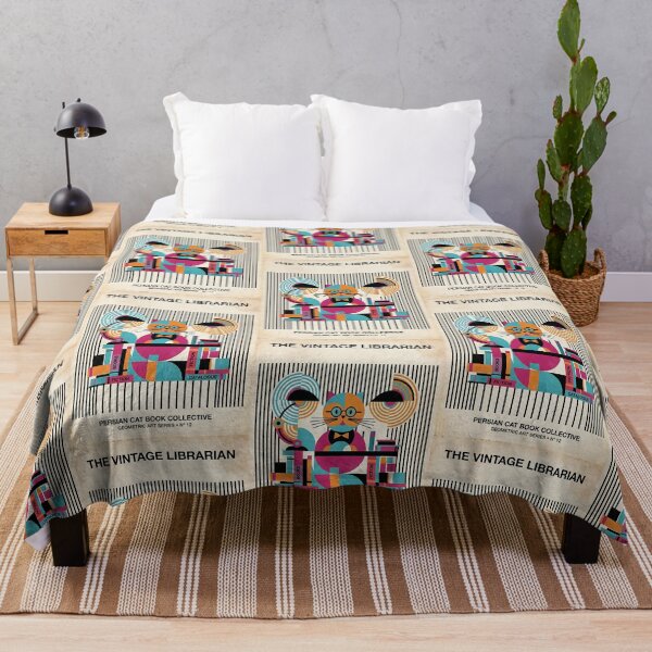 Item preview, Persian Cat Librarian designed and sold by PictoVibe.