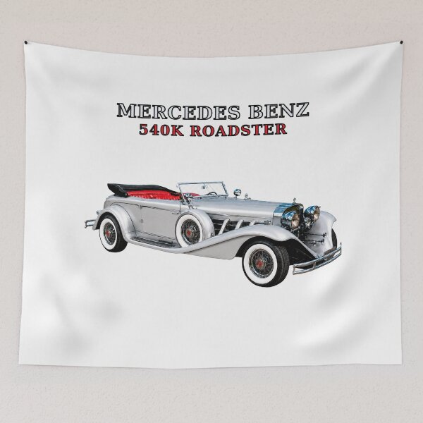 Item preview, Mercedes-Benz 540K Roadster Vintage Luxury Car designed and sold by TZehrfeldPhotos.