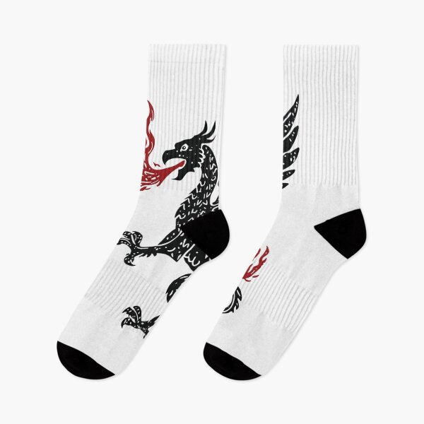Item preview, Heraldic Fire Breathing Griffin Block Print designed and sold by xRoddney.