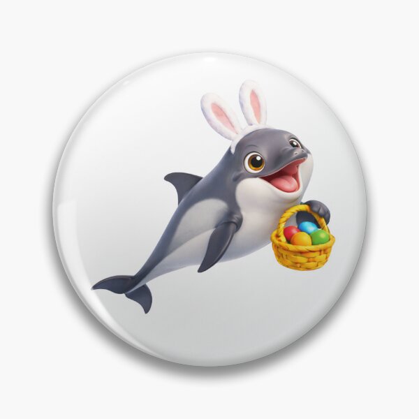 Item preview, Spinner Dolphin Easter Bunny designed and sold by Sillytoe.