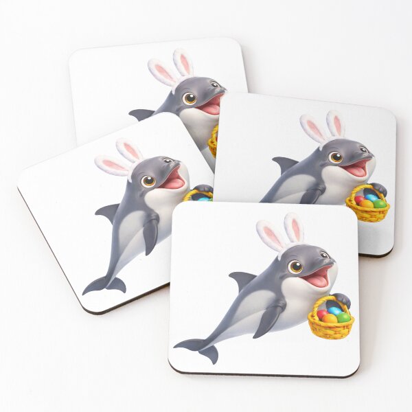 Item preview, Spinner Dolphin Easter Bunny designed and sold by Sillytoe.