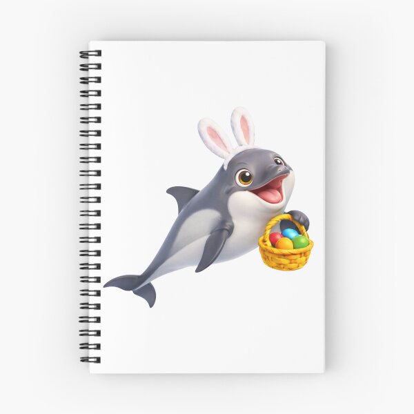 Artikelvorschau, Spinner Delfin Osterhase entworfen und verkauft von Sillytoe.