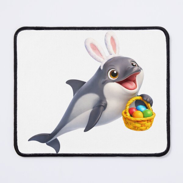 Item preview, Spinner Dolphin Easter Bunny designed and sold by Sillytoe.