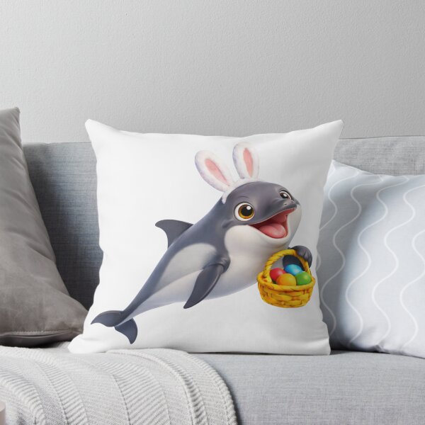 Item preview, Spinner Dolphin Easter Bunny designed and sold by Sillytoe.
