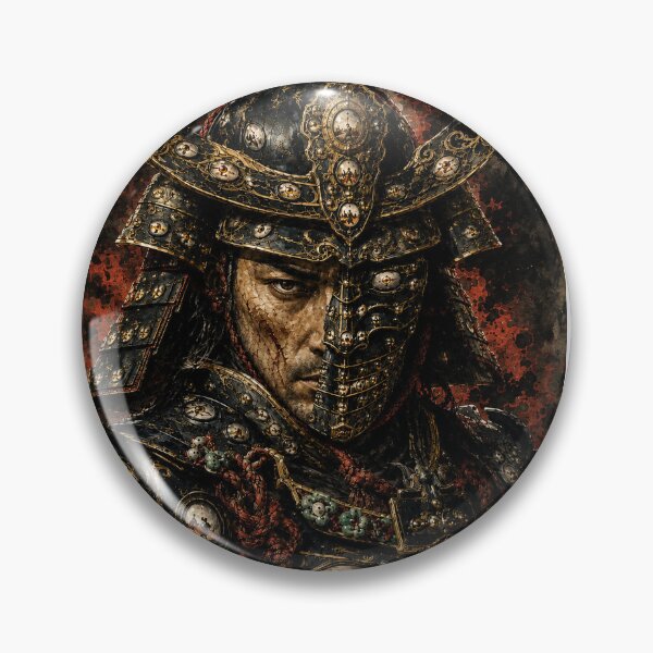 Item preview, Medallion-Armored Dark Samurai designed and sold by MouradStudio.
