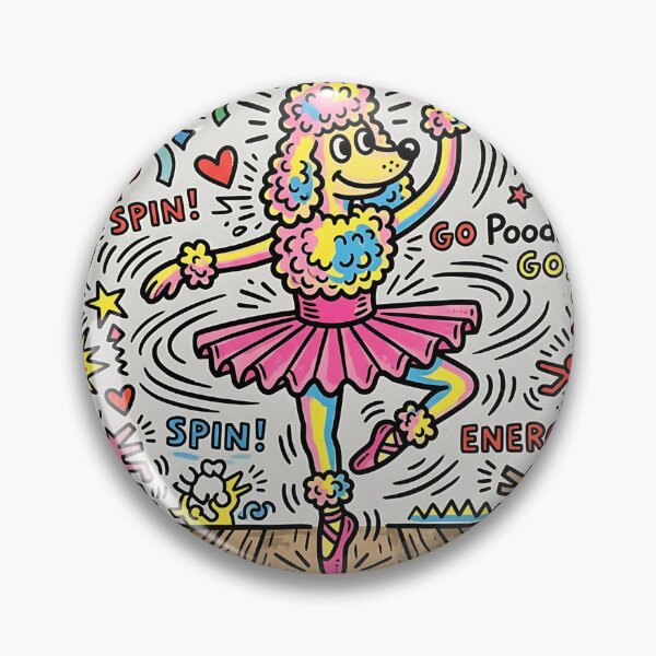Item preview, Poodle Ballet designed and sold by PictoVibe.
