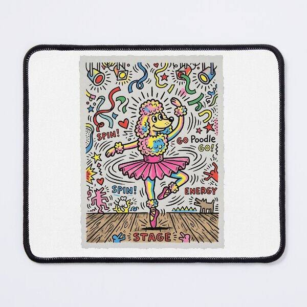 Item preview, Poodle Ballet designed and sold by PictoVibe.